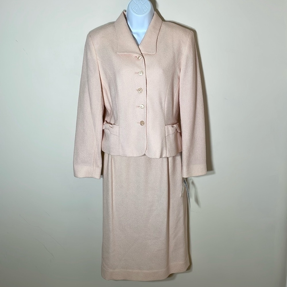 Pendleton Classic Stretch Wool Constructed Blazer 6 and Pencil Skirt 8. NWT.